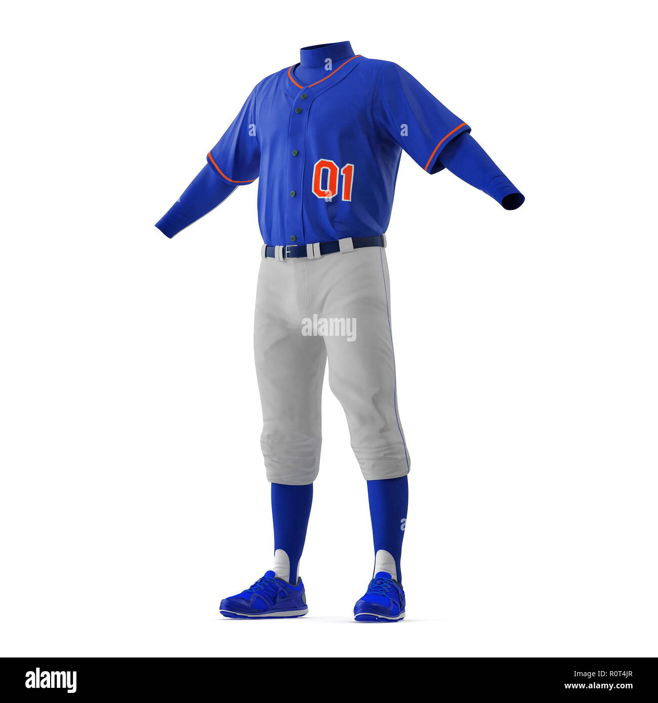 Baseball jersey on white Cut Out Stock Images & Pictures - Page 2 - Alamy
