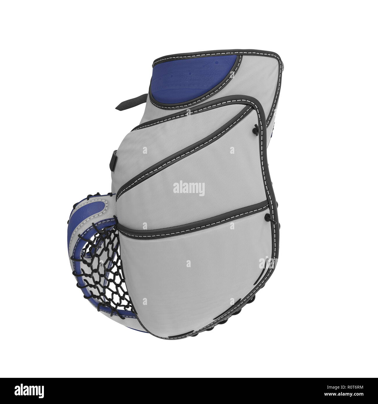 Hockey Goalie Catcher Glove on white. 3D illustration Stock Photo Alamy