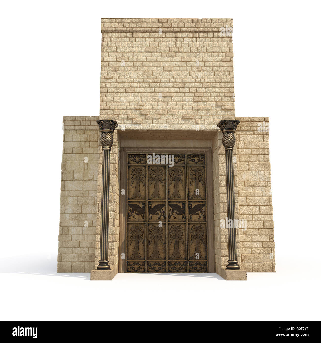 Solomon's temple model Cut Out Stock Images &amp; Pictures - Alamy