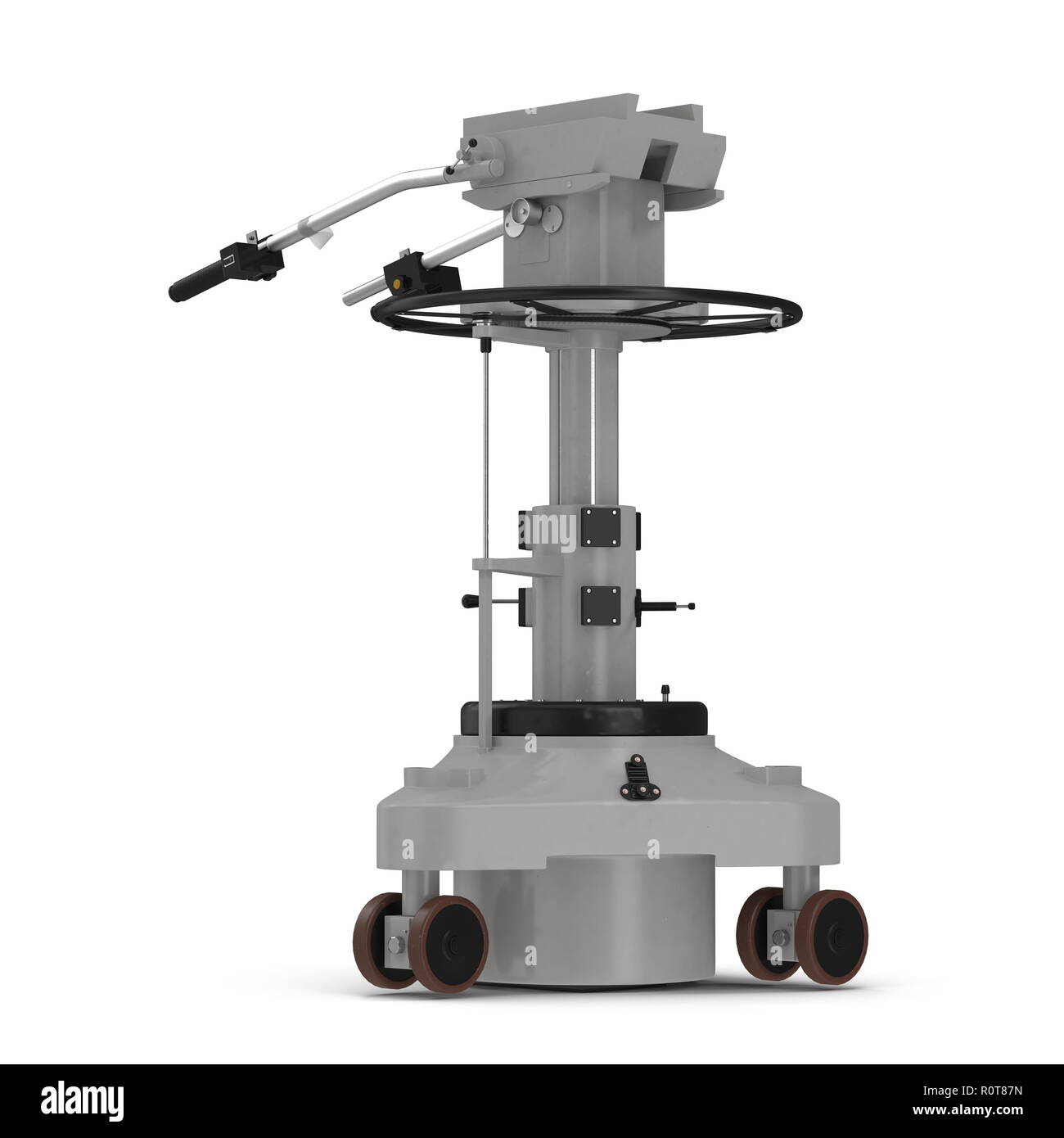 TV Studio Camera Pedestal on white. 3D illustration Stock Photo Alamy