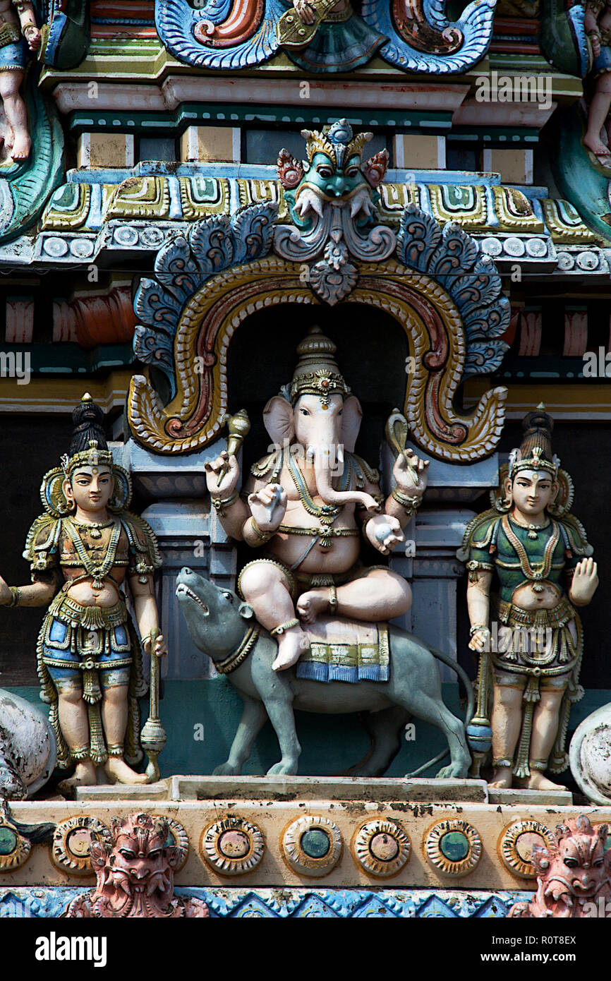 Mushika High Resolution Stock Photography And Images Alamy https www alamy com statue of ganesha seated on his vehicle mushika on gopura tower of jambkeshwara temple tiruchirapalli tamil nadu india asia image224268322 html