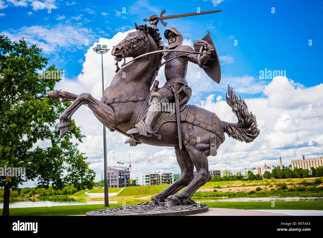 Monument to vytis hi-res stock photography and images - Alamy