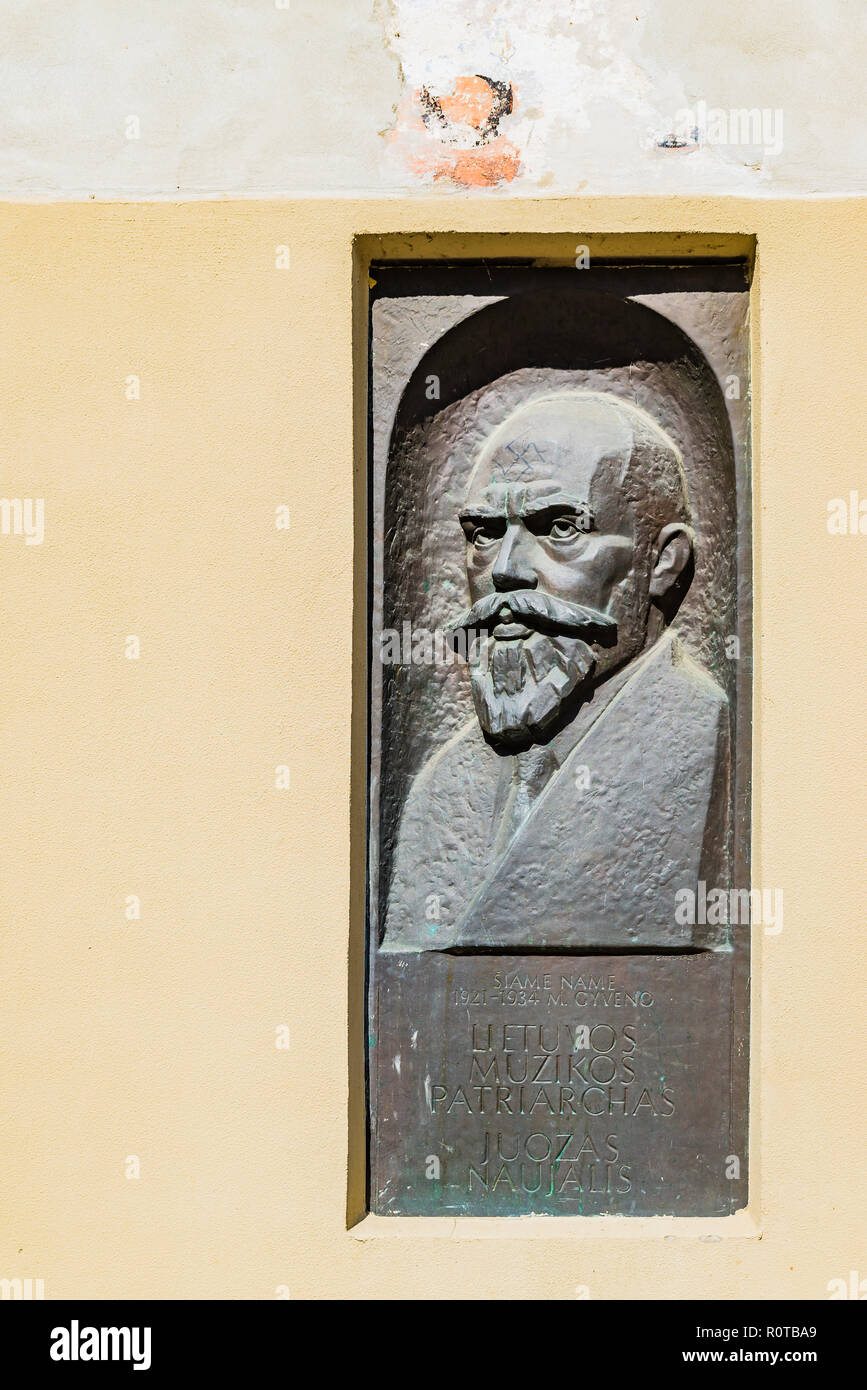 Lithuanian plaque hi-res stock photography and images - Alamy