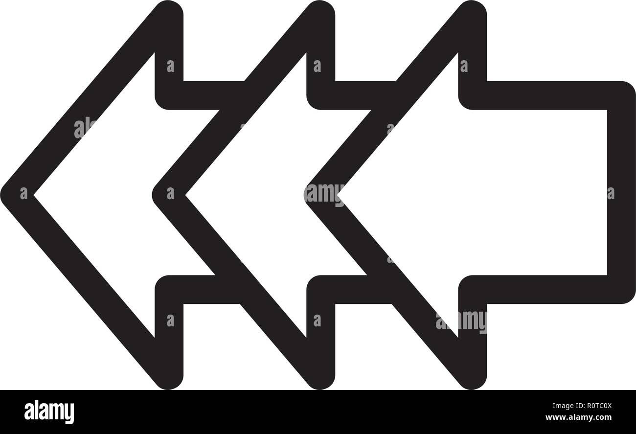 arrows of infographic isolated icon vector illustration design Stock ...