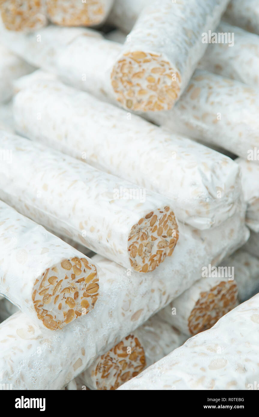 Tempe/tempeh is a traditional soy product originally from Indonesia