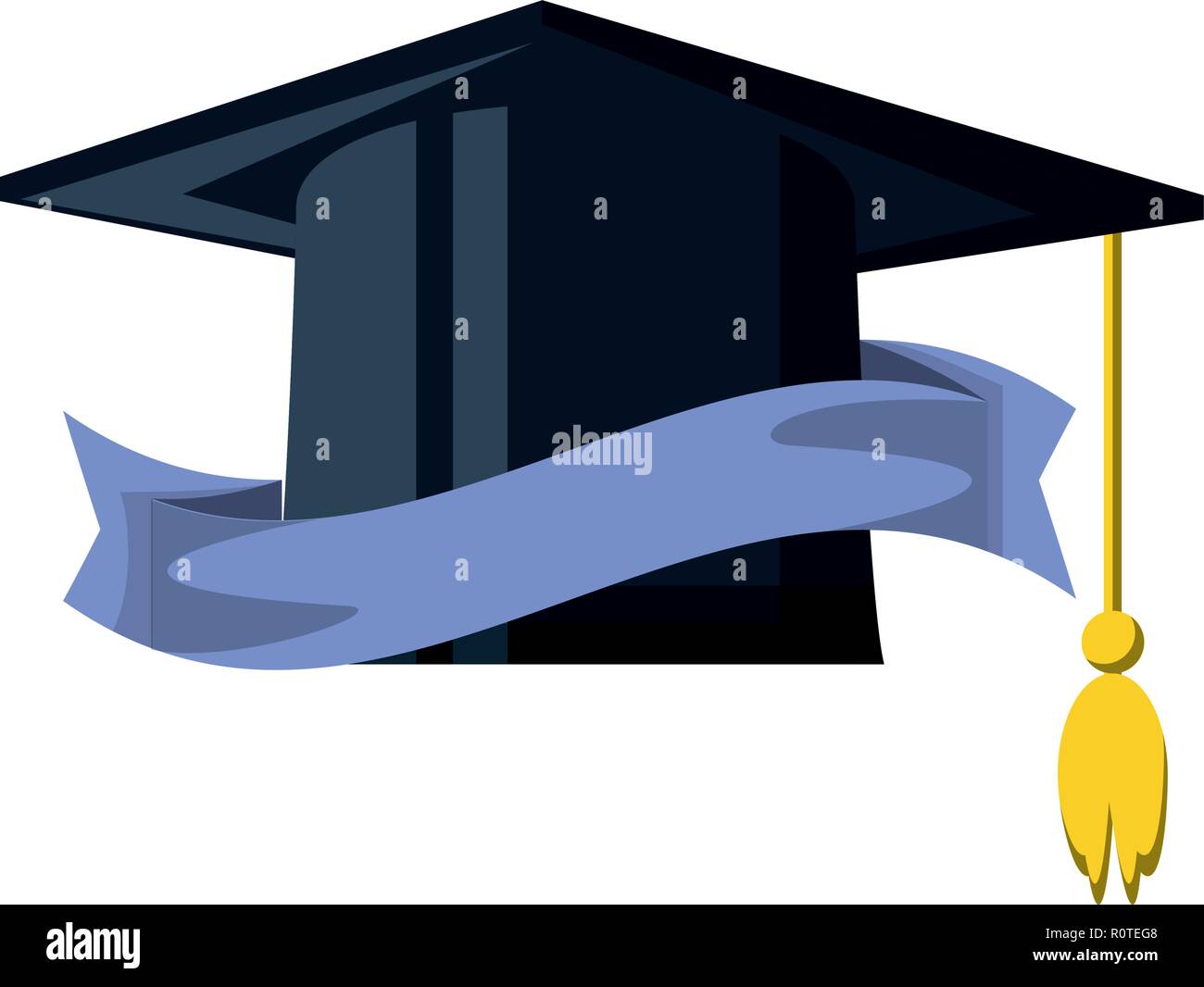 hat graduation isolated icon vector illustration design Stock Vector ...