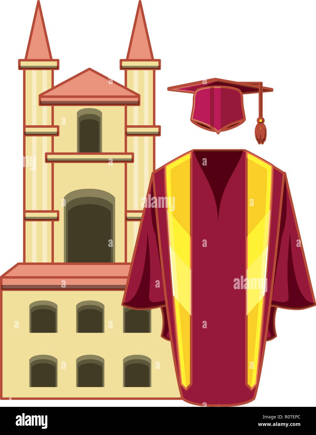 cap gown design