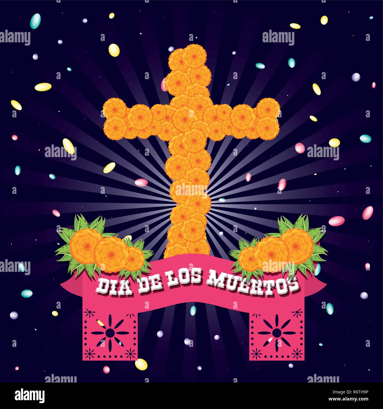 Flower Cross High Resolution Stock Photography And Images Alamy