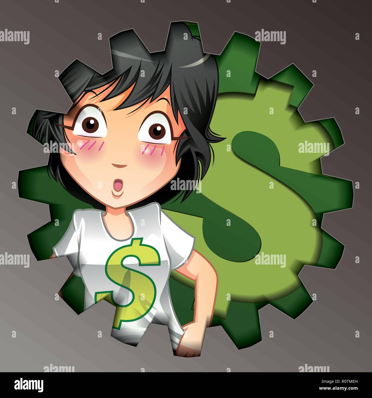 Vector business and money Stock Vector Image & Art - Alamy