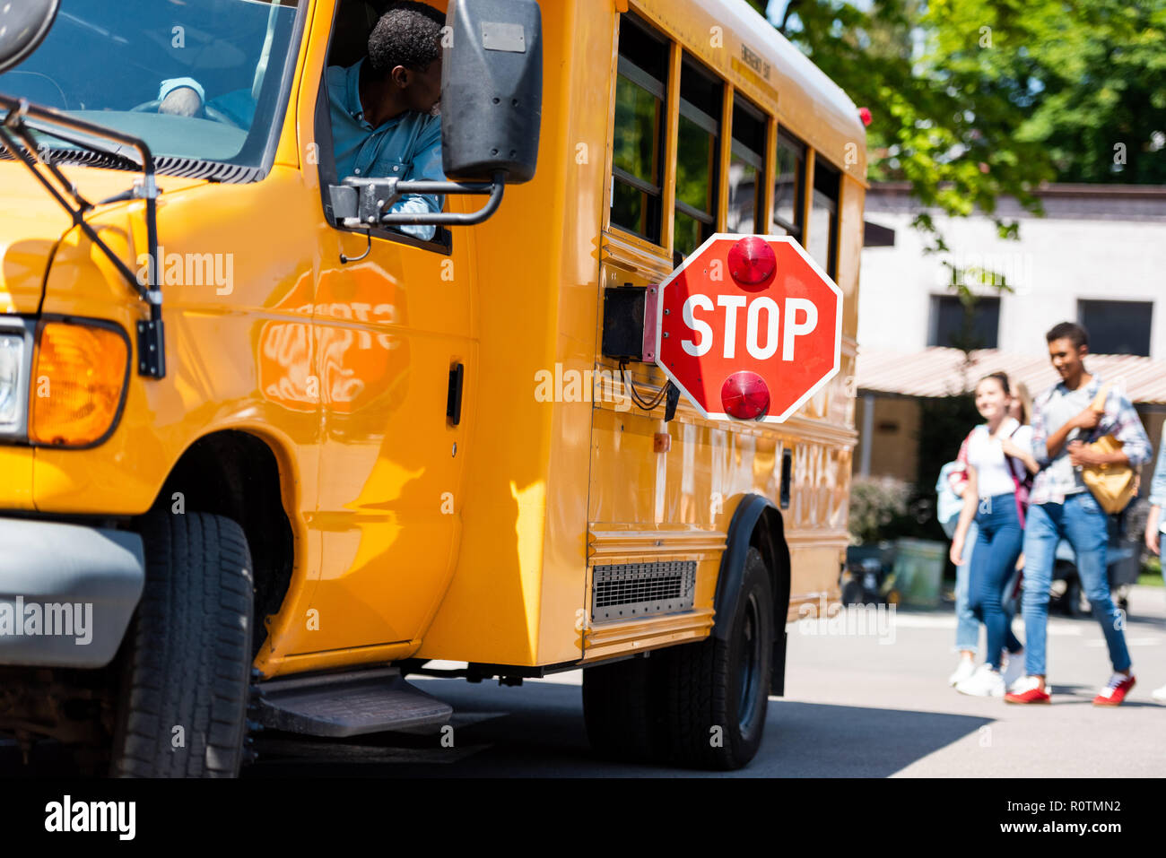 teens doing the bus driver Teens doing the bus driver