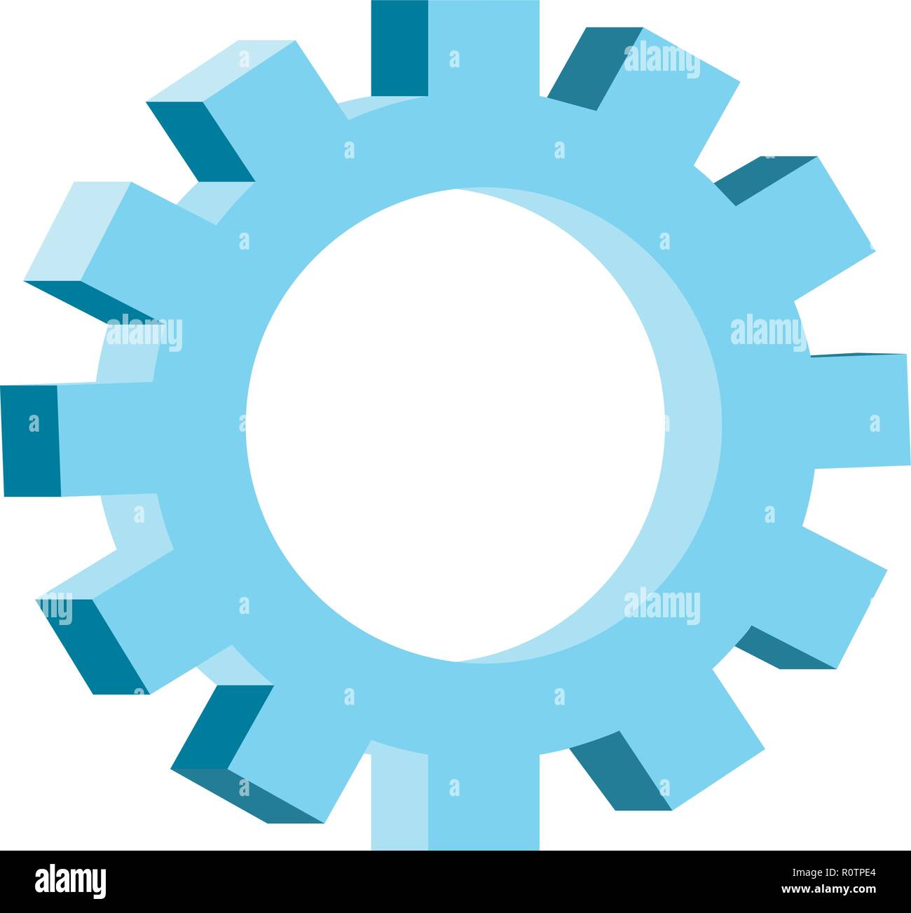 gear mechanics on white background vector illustration Stock Vector ...