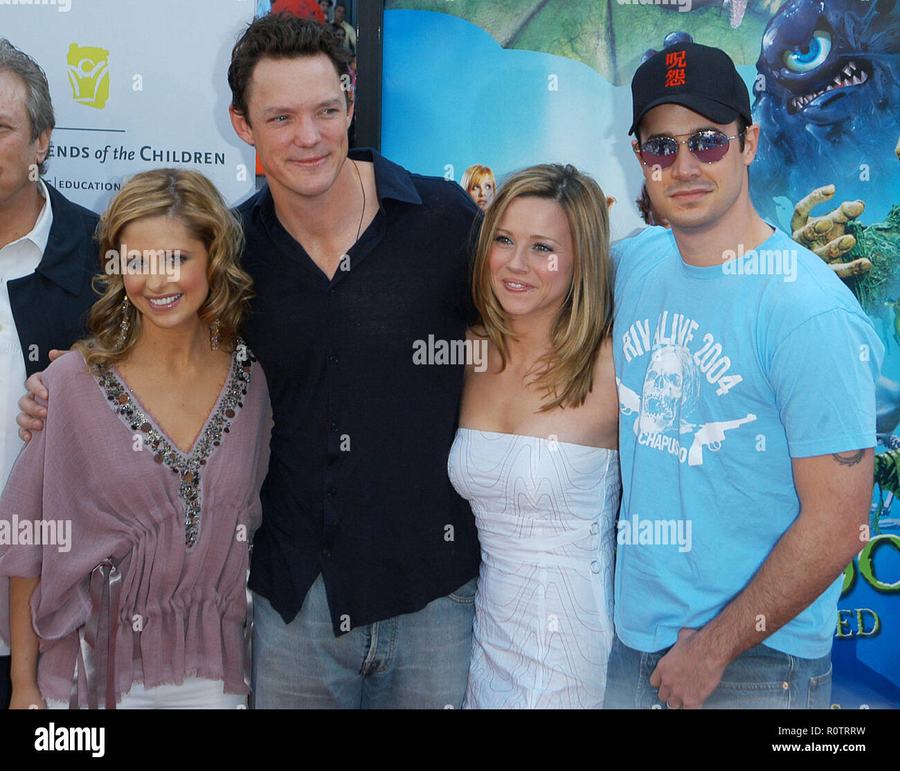 Sarah Michelle Gellar And Freddie Prinze Jr Scooby Doo