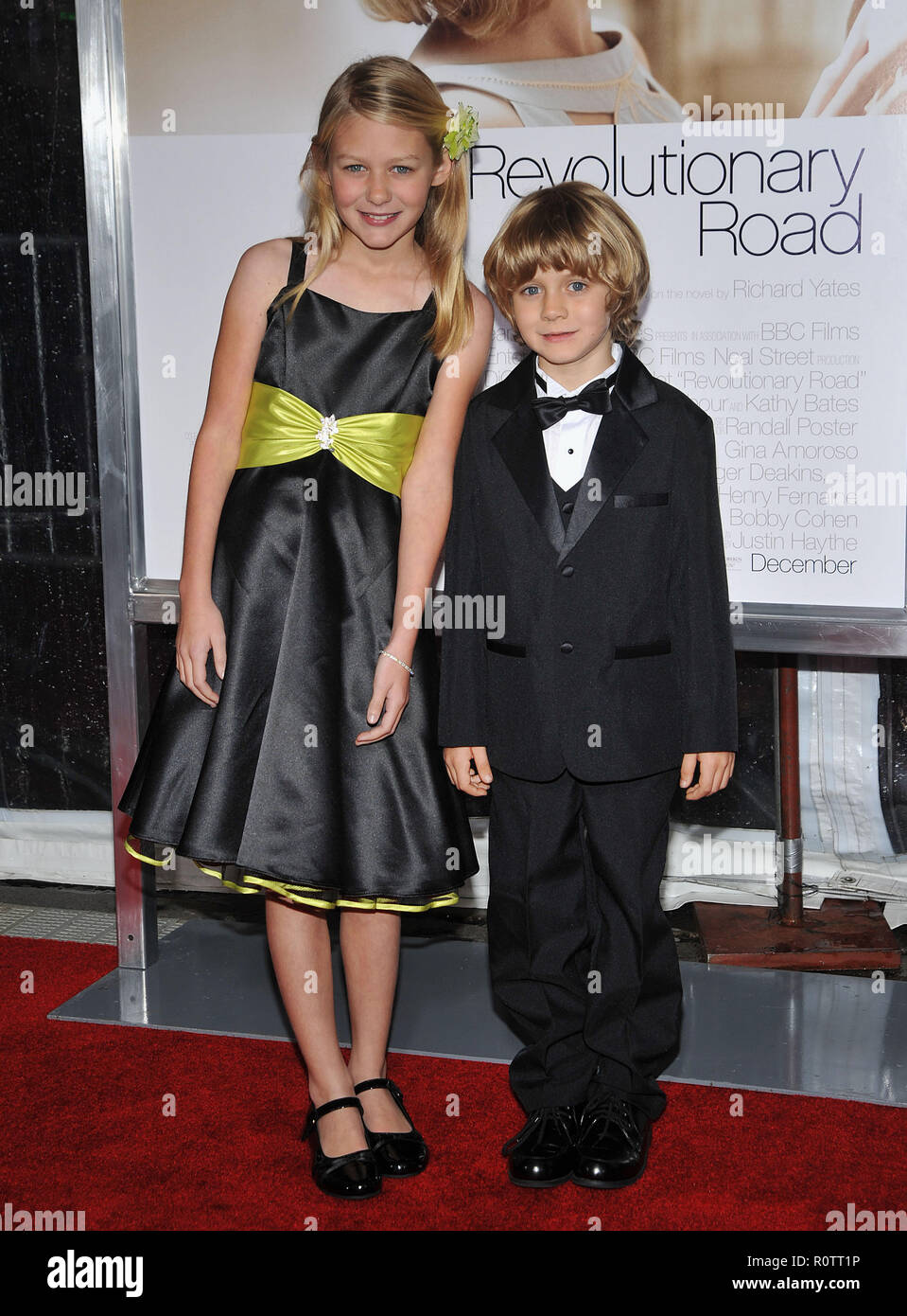 Ryan and Ty Simpkins - Revolutionary Road Premiere at the Westwood ...