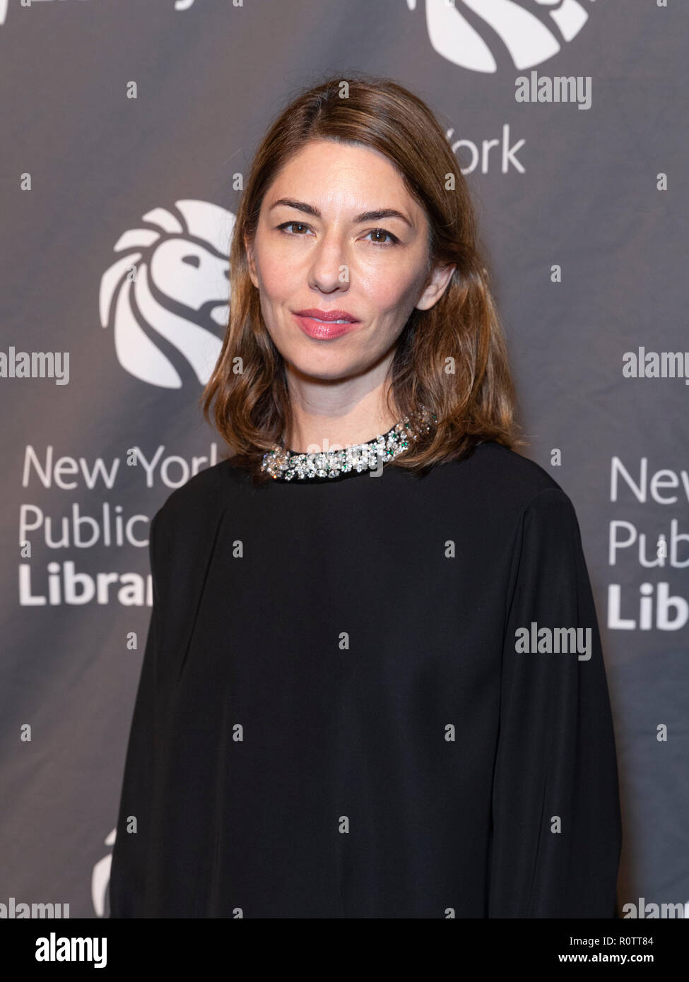 New York, NY - November 5, 2018: Sofia Coppola wearing dress by Prada  attends the New York Public Library 2018 Library Lions Gala at NYPL Stephen  A. Schwarzman Building Stock Photo - Alamy