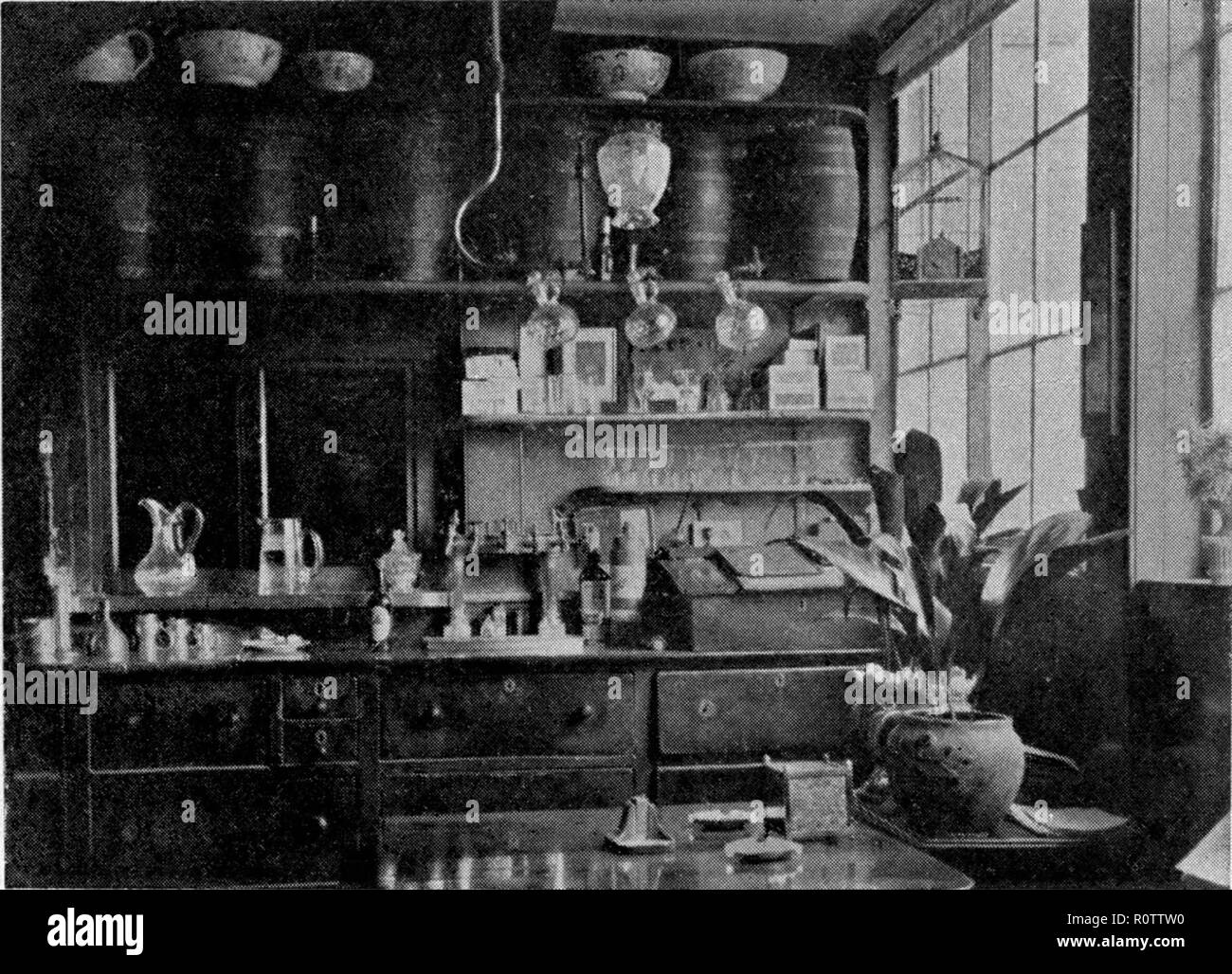 bar parlour of the George Inn, Southwark Stock Photo