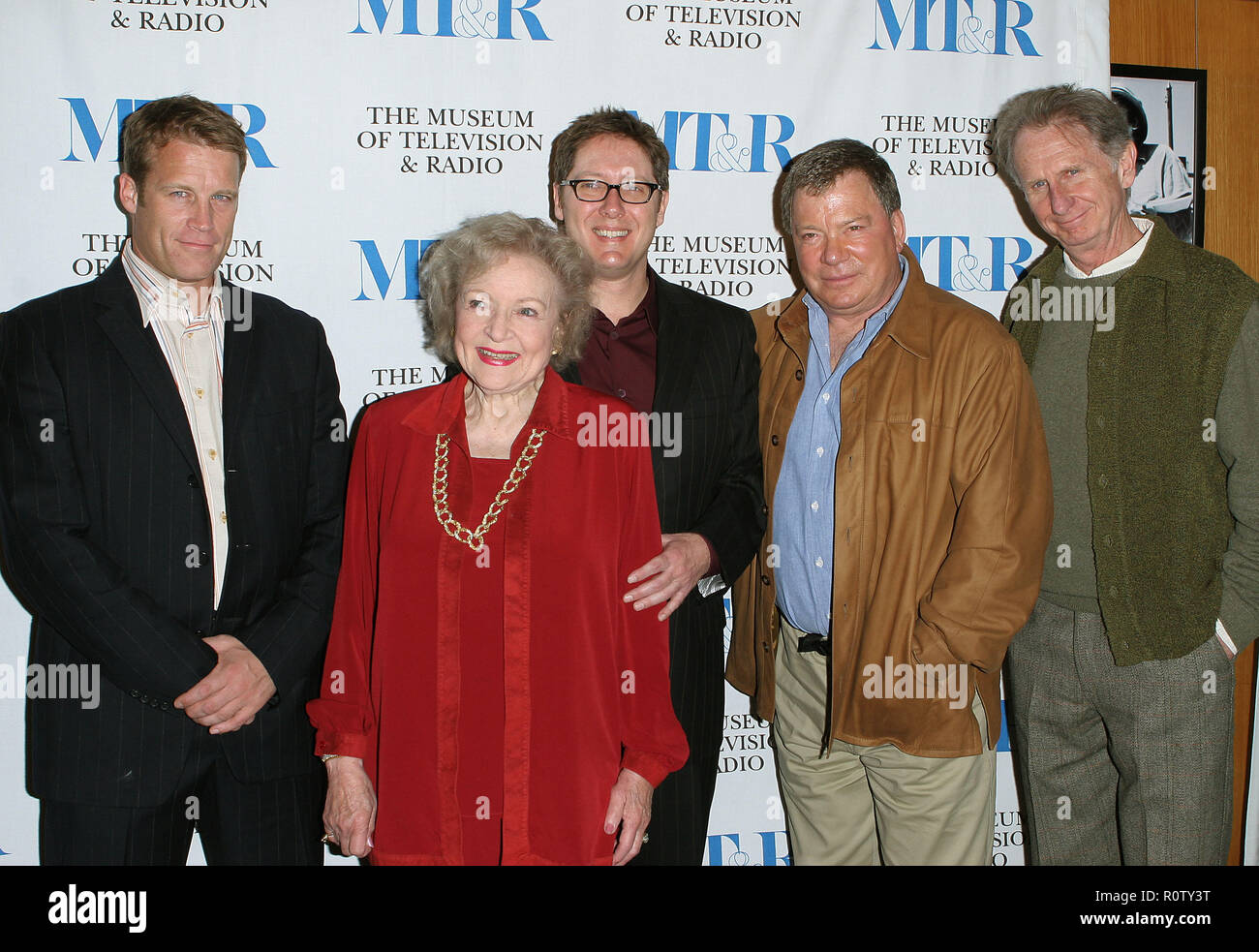 The cast of Boston Legal arriving at the Museum R&T Festival Boston