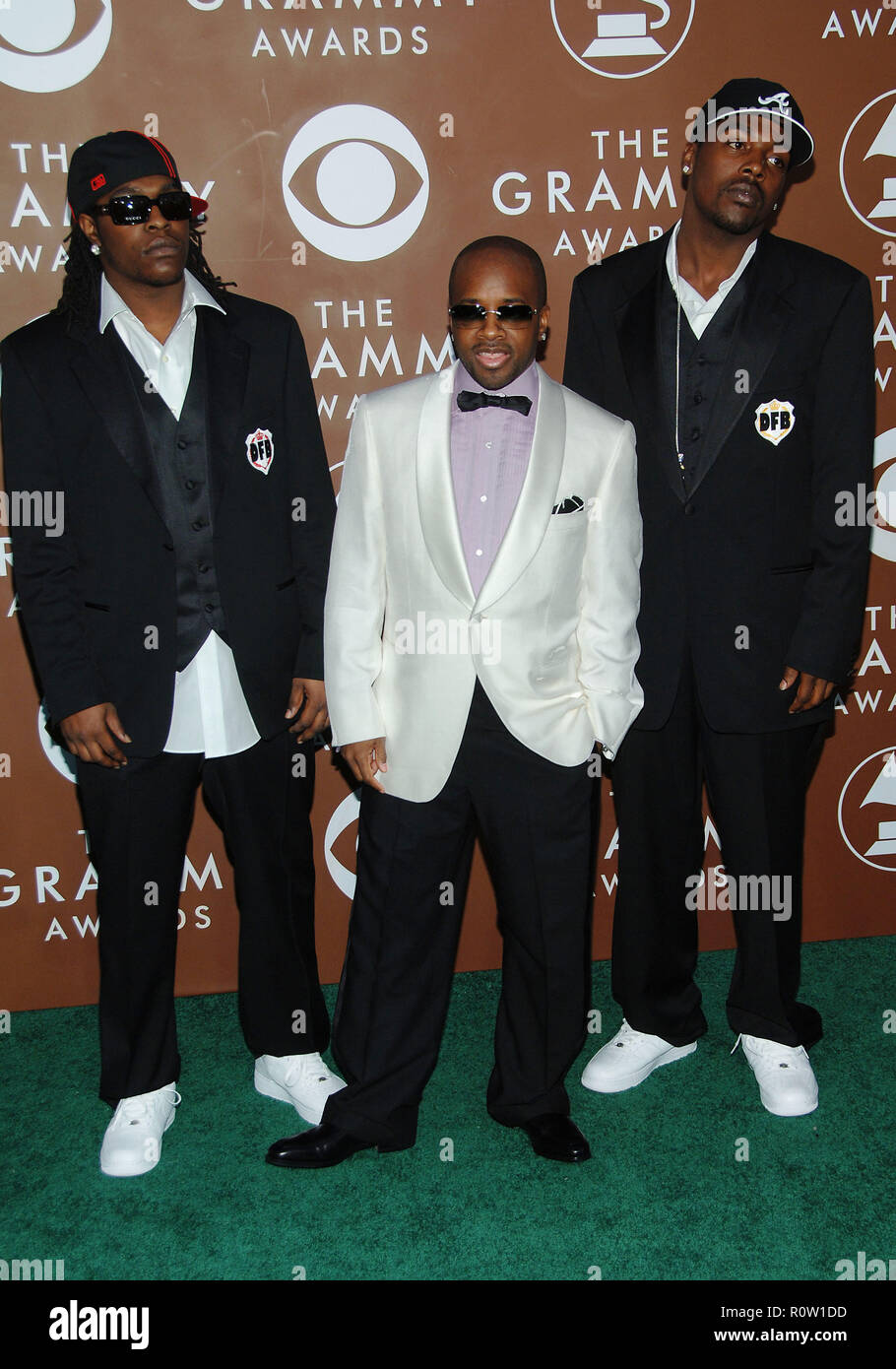 Jermaine Dupri arriving at the 48th Grammy Awards at the  Staples Center In Los Angeles, Wednesday February 8, 2006          -            DupriJermain Stock Photo