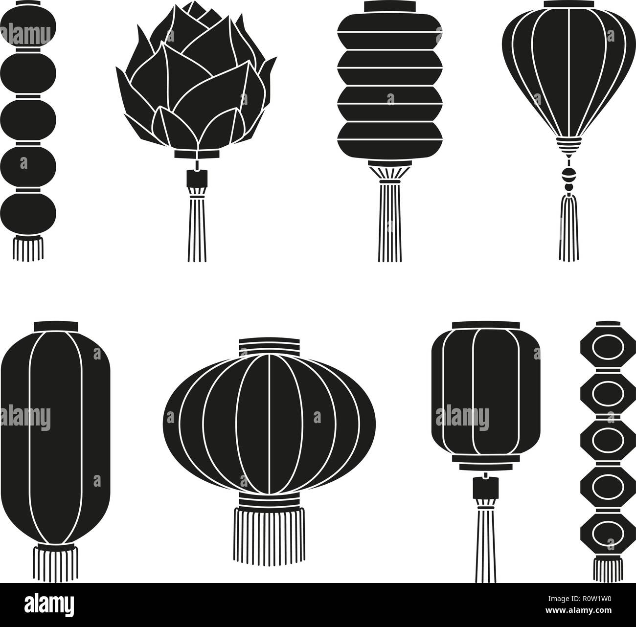 Lantern silhouette hi-res stock photography and images - Alamy