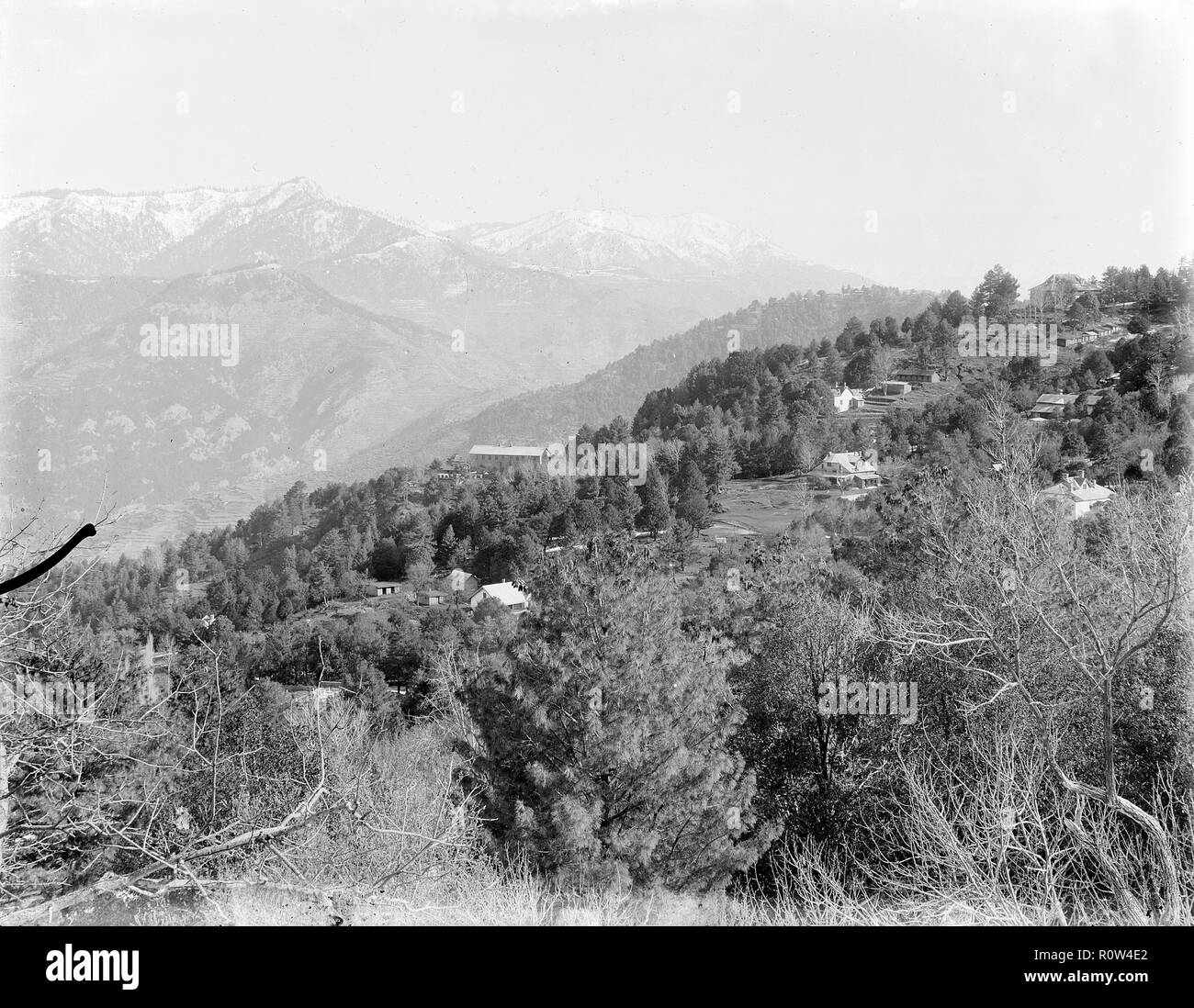 Hill station, India, c1902.  Creator: Kirk & Sons of Cowes. Stock Photo