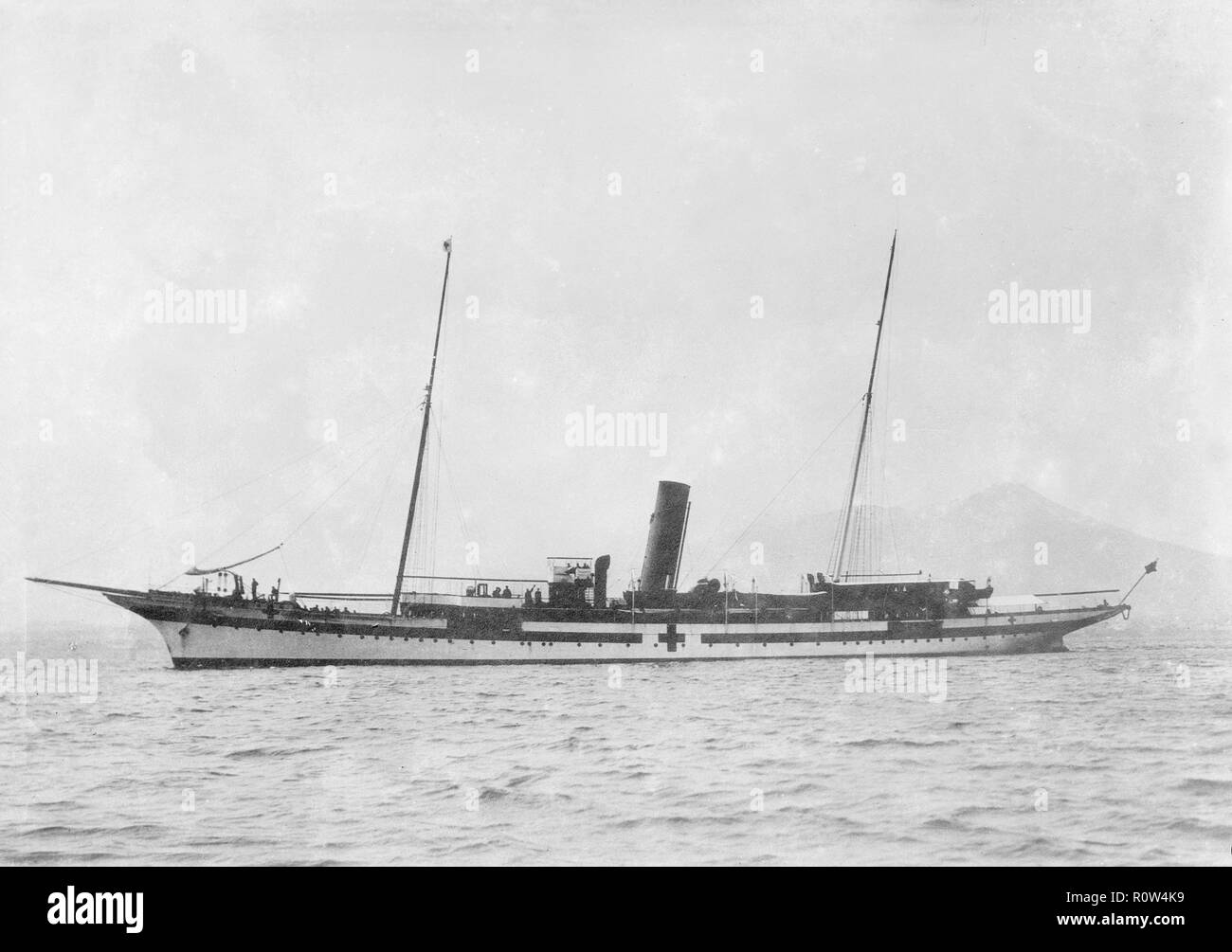 Hospital ship Black and White Stock Photos & Images - Alamy