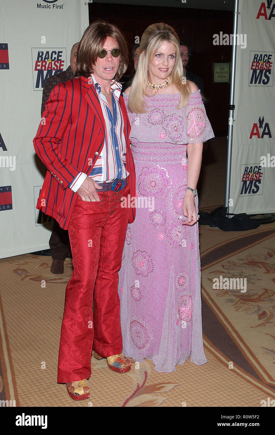 Tommy Hilfiger with Nancy Davis arriving at the 9th Annual Race To Erase MS  Gala: 'Peace and Love' at the Century Plaza Hotel in Los Angeles, Ca. Frid  Stock Photo - Alamy