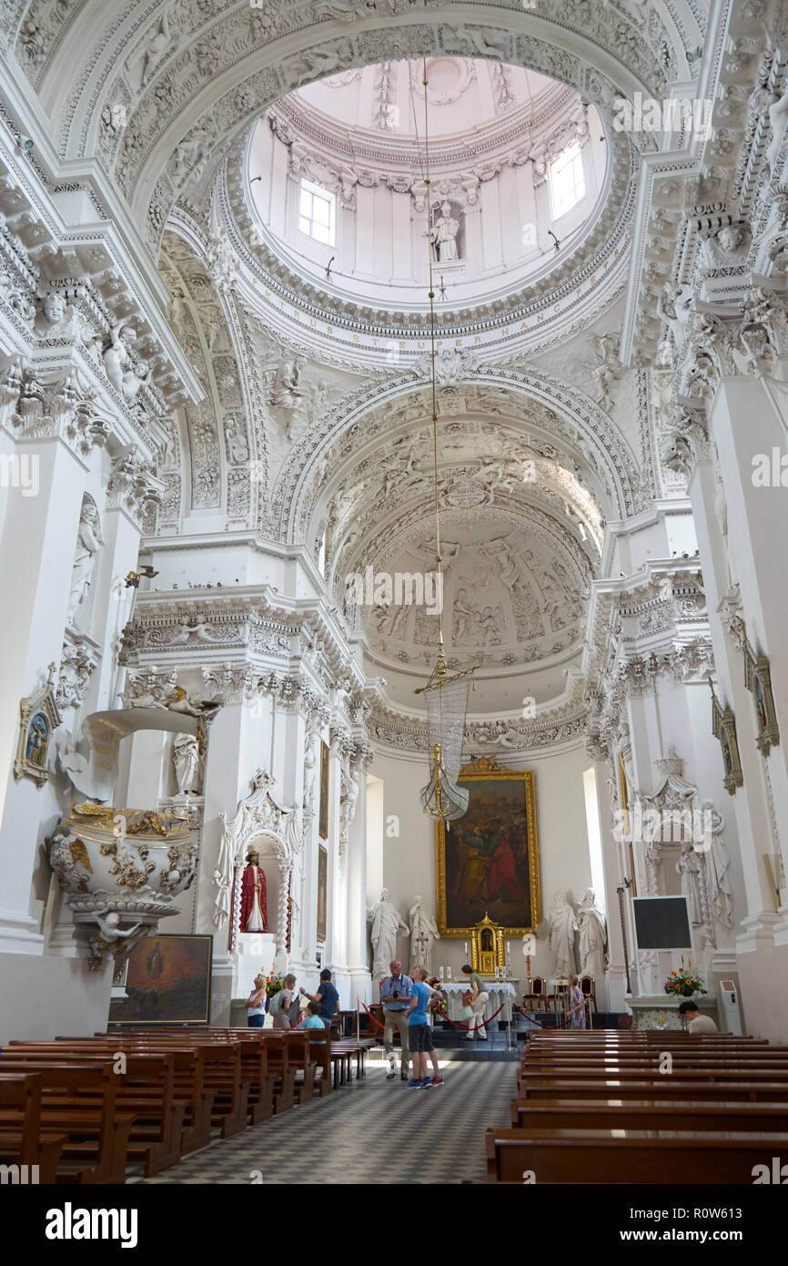 Church of St Peter and St Paul, Vilnius, Lithuania Stock Photo