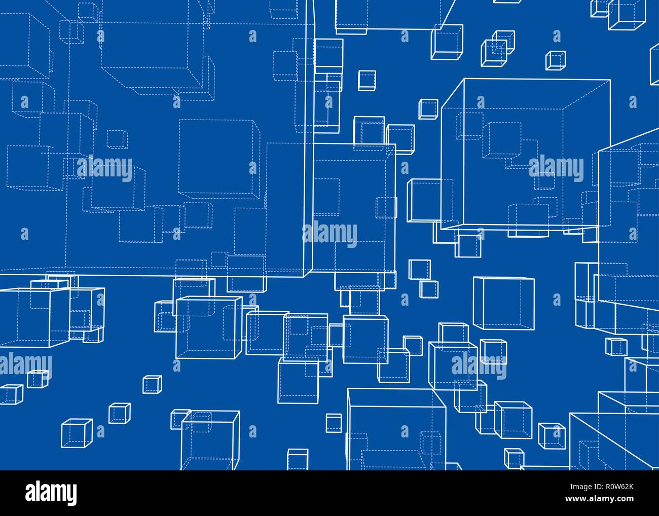 Vector abstract boxes background Stock Vector Image & Art - Alamy