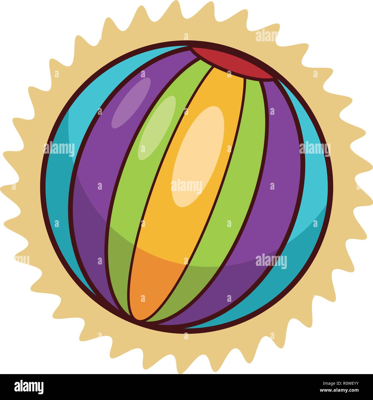 Kids ball cartoon Stock Vector Image & Art Alamy