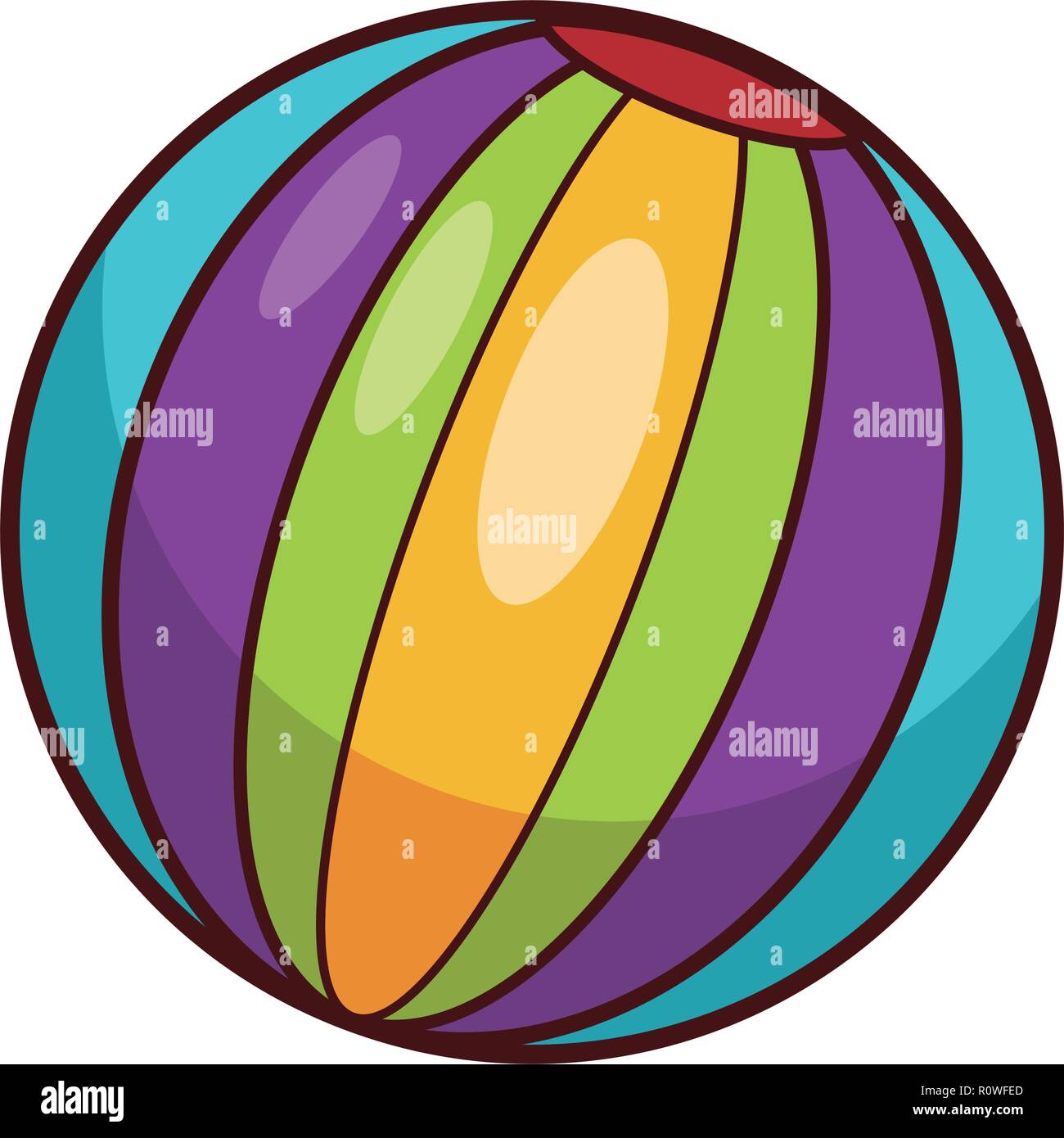 Kids ball cartoon Stock Vector Image & Art - Alamy