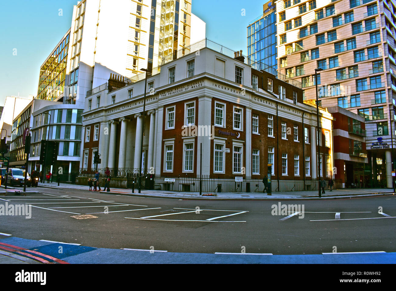 The former 'General Lyingin Hospital' was one of the first maternity