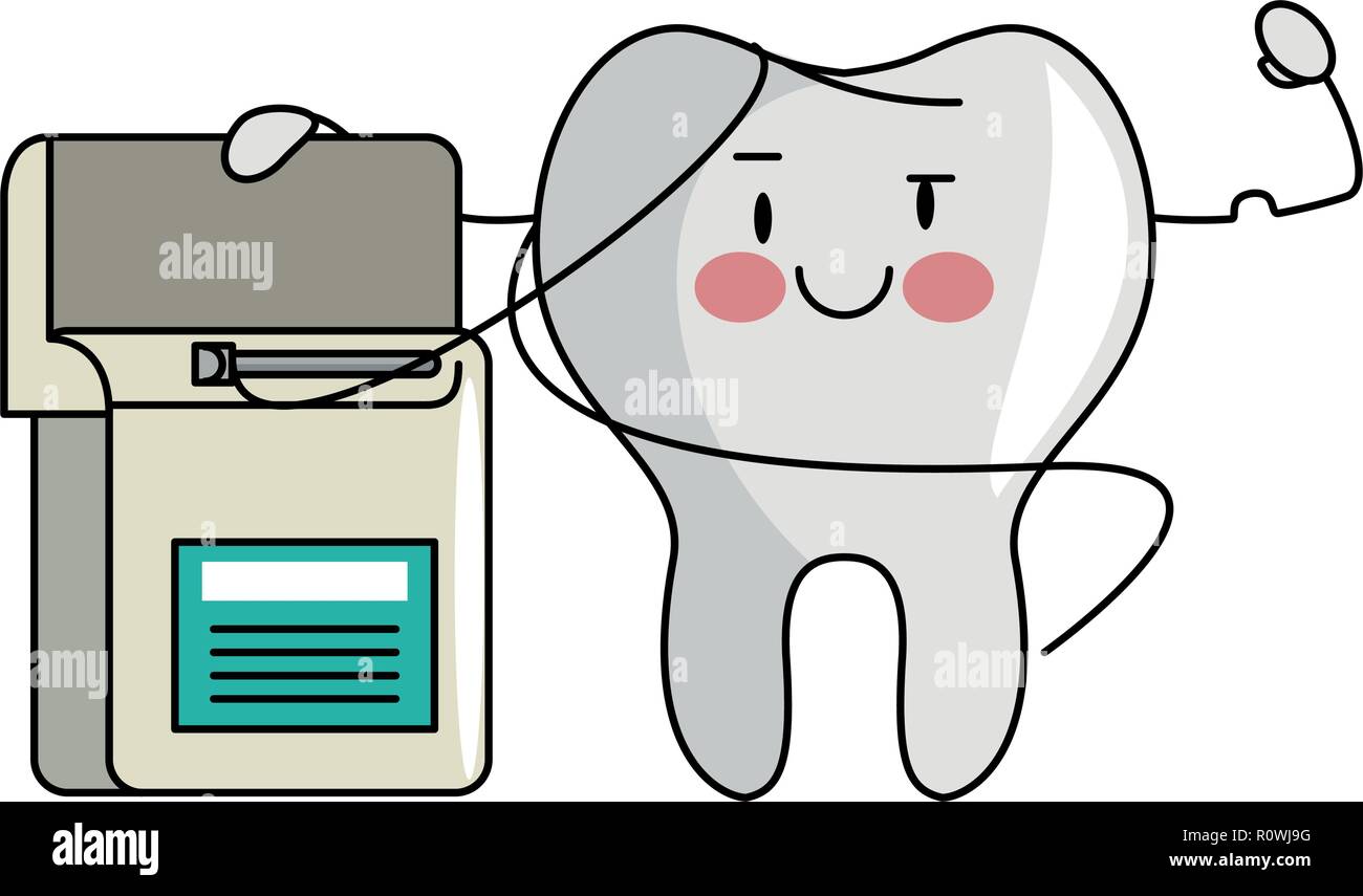 cartoon dental care tooth Stock Vector Image & Art - Alamy