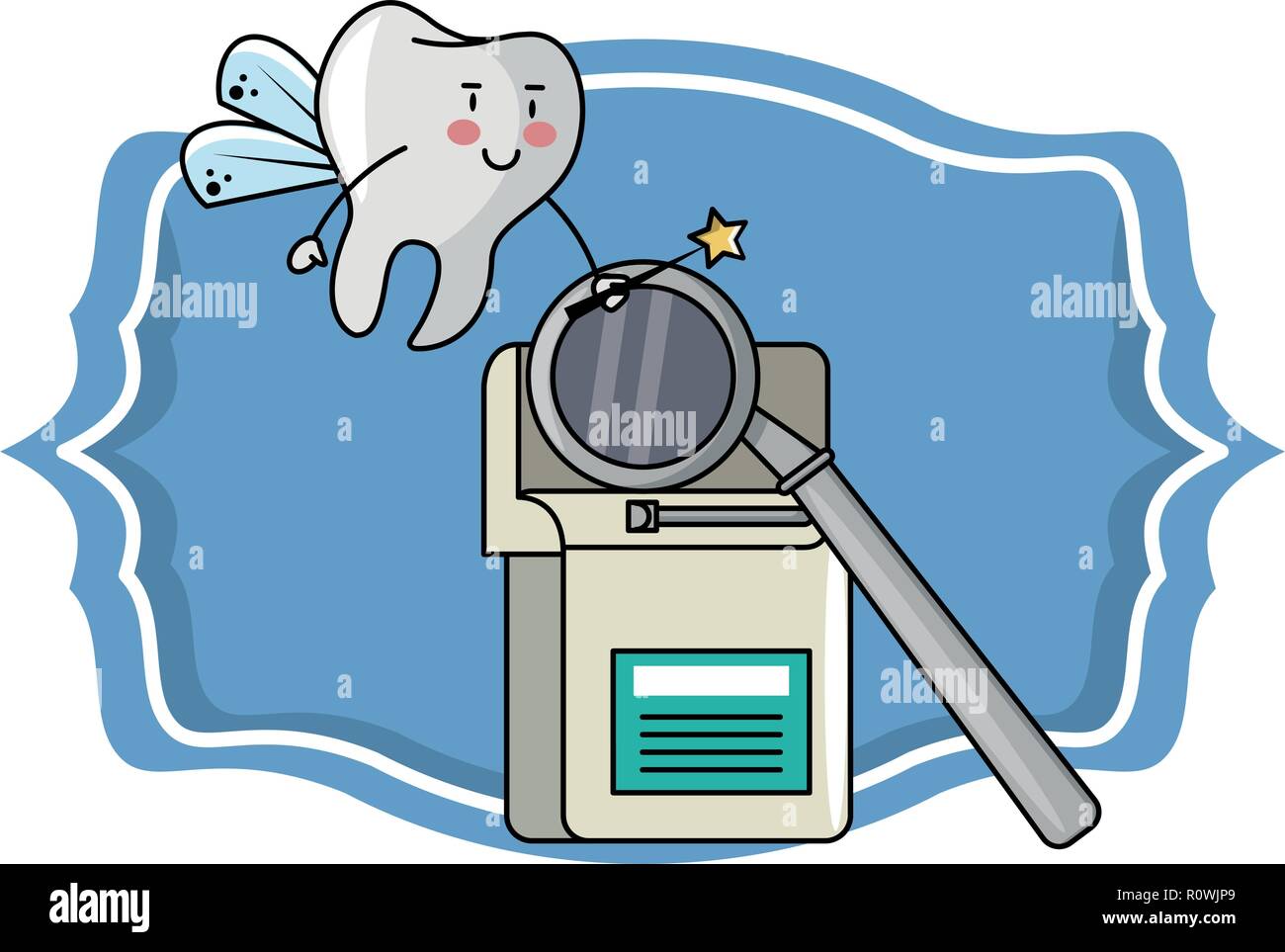 cartoon dental care tooth Stock Vector Image & Art - Alamy