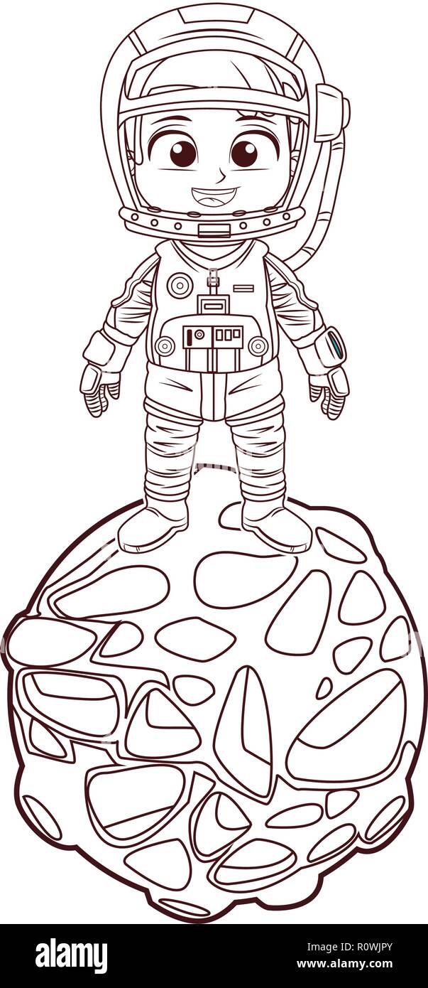 Astronaut boy cartoon in black and white Stock Vector Image & Art - Alamy Astronaut boy cartoon in black and white Stock Vector Image & Art - Alamy
