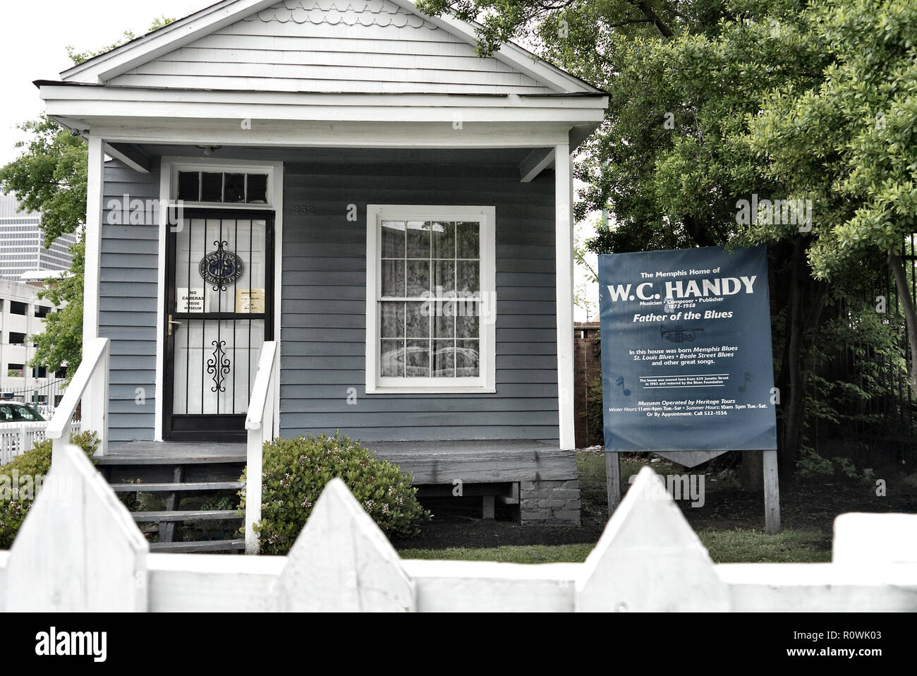 W.C Handy 'Father of the Blues' House in Memphis TN USA Stock Photo