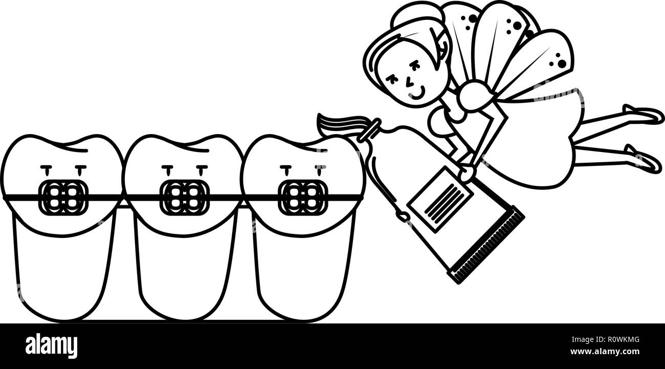 dental care cartoon Stock Vector Image & Art - Alamy