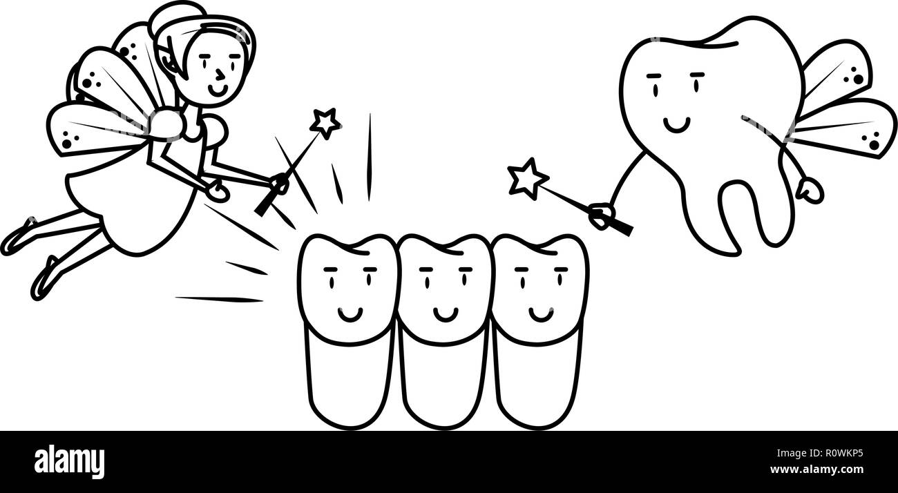 dental care cartoon Stock Vector Image & Art Alamy