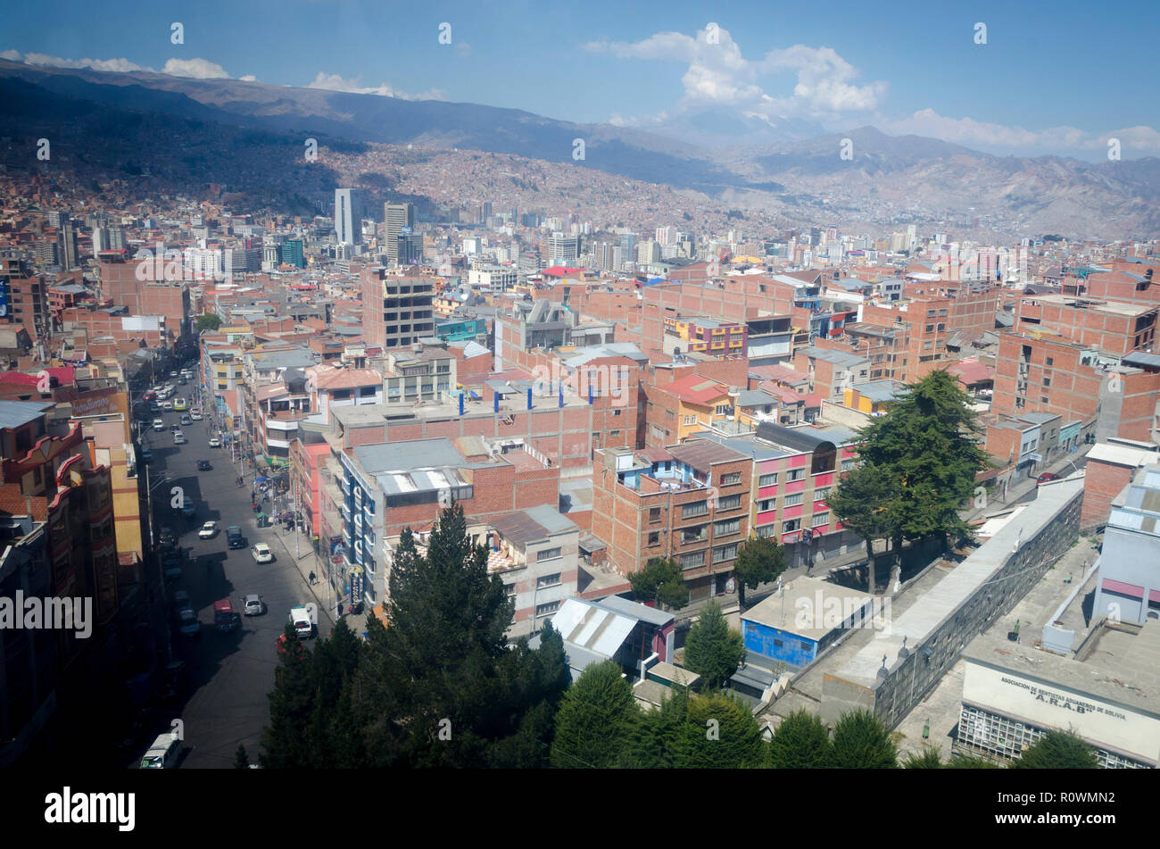 City skyline la paz bolivia hi-res stock photography and images - Alamy