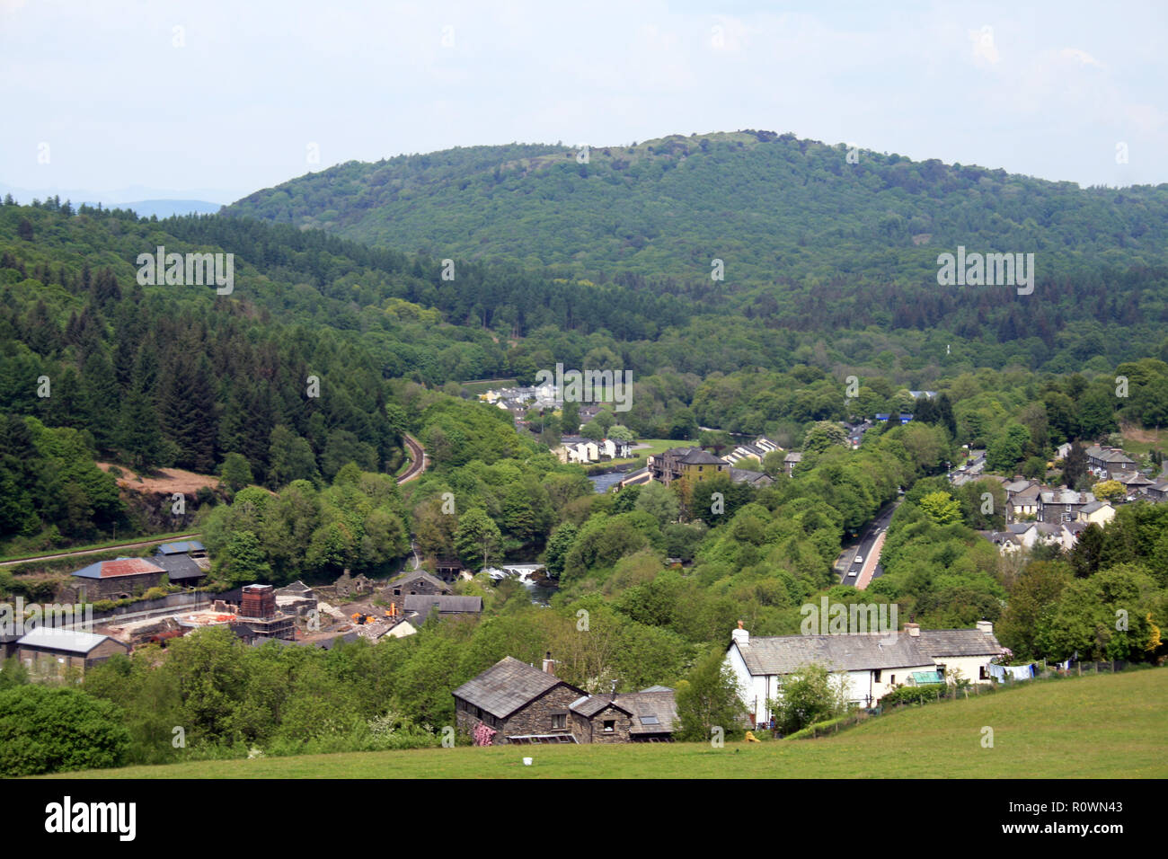 Backbarrow, Lake District, Cumbria, UK, May 2018 Stock Photo Alamy