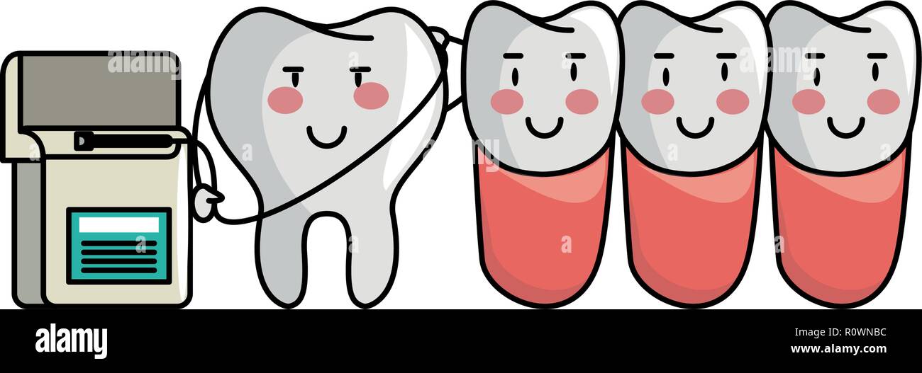 cartoon dental care teeth cartoon Stock Vector Image & Art - Alamy