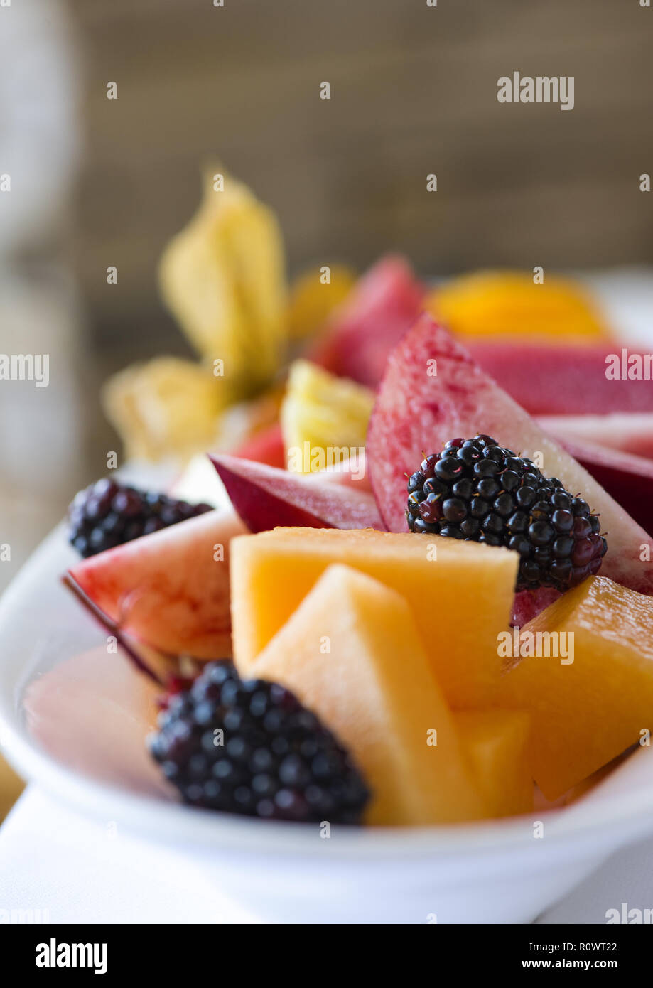Fruchtsalat Stock Photo