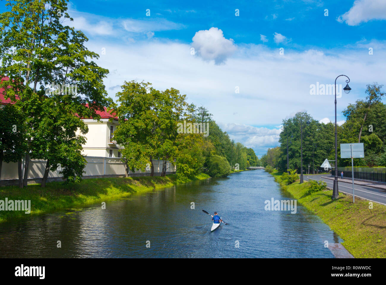 Great Canal, Kamenny ostrov, Kamenny island, Saint Petersburg, Russia Stock Photo
