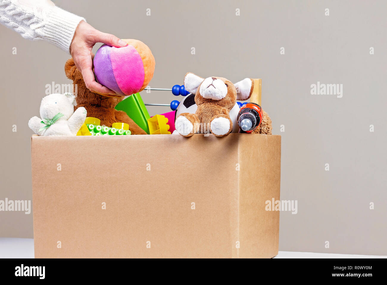 Clothes collecting box hi-res stock photography and images - Alamy