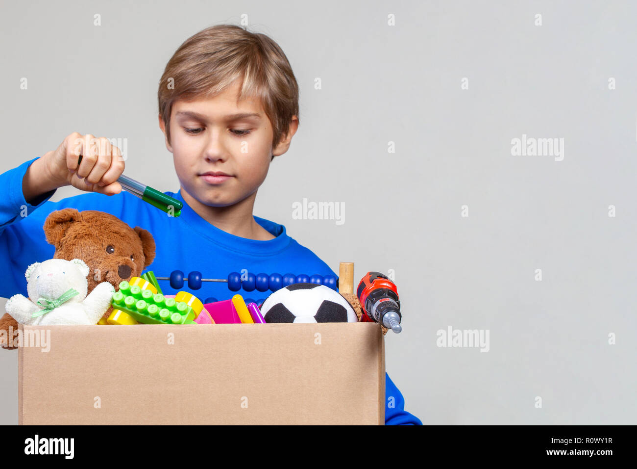 Clothes collecting box hi-res stock photography and images - Alamy