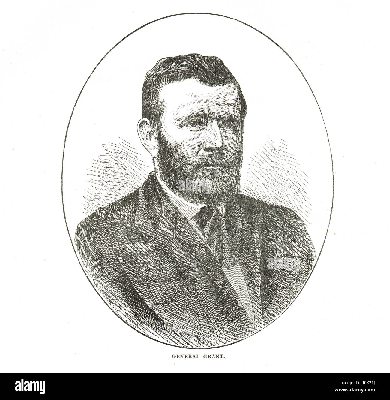 President Ulysses S. Grant Stock Photo