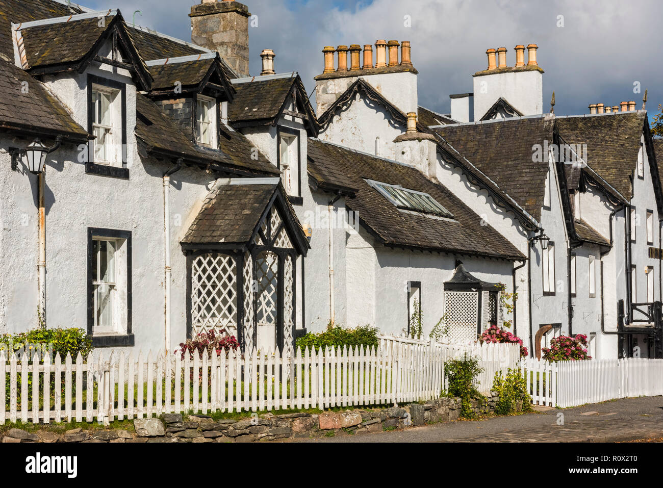 Scottish terrace houses hires stock photography and images Alamy