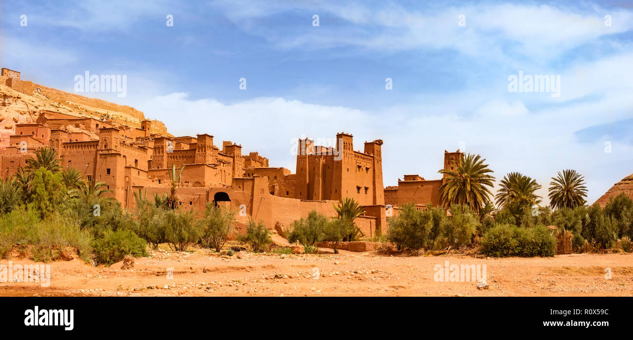 Kasbah Ait Ben Haddou near Ouarzazate Morocco. UNESCO World Heritage Site Stock Photo