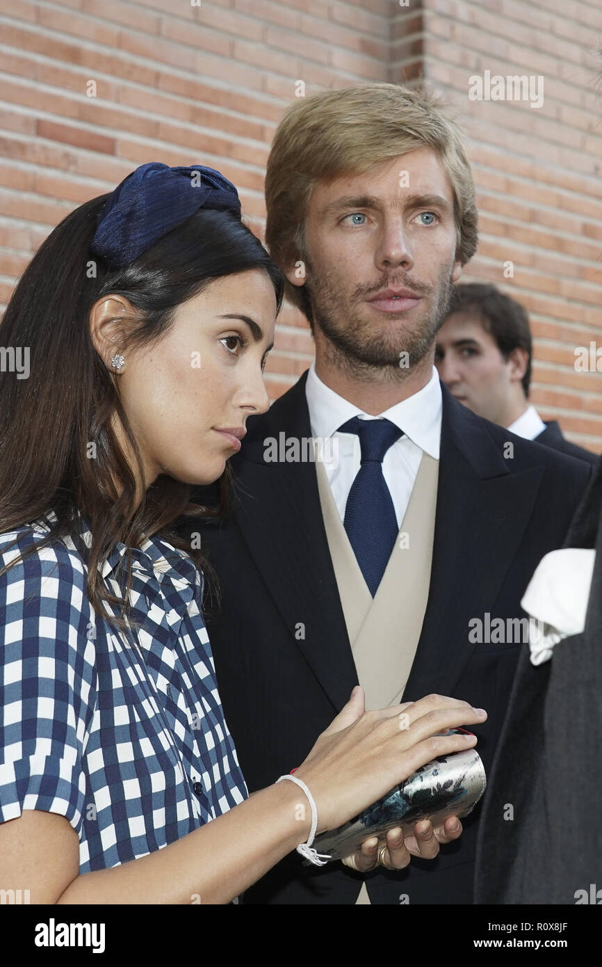 Wedding of María Vega Penichet Fierro and Fernando Ramos at Iglesia Espíritu Santo in Madrid, Spain. Featuring: Sassa de Osma, Christian de Hannovero Where: Madrid, Community of Madrid, Spain When: 06 Oct Wedding of María Vega Penichet Fierro and Fernando Ramos at Iglesia Espíritu Santo in Madrid, Spain. Featuring: Sassa de Osma, Christian de Hannovero Where: Madrid, Community of Madrid, Spain When: 06 Oct