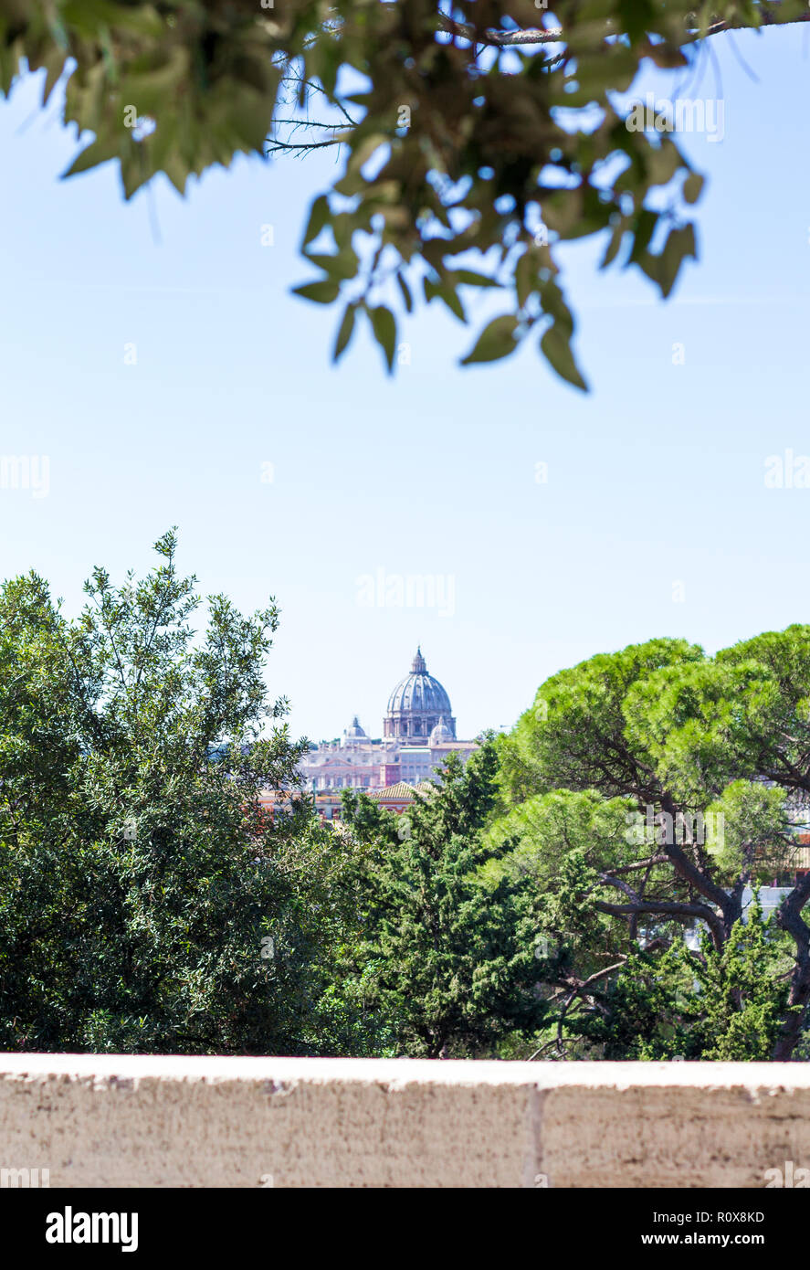St. Peter's Cathedral from Pincho Hill Stock Photo