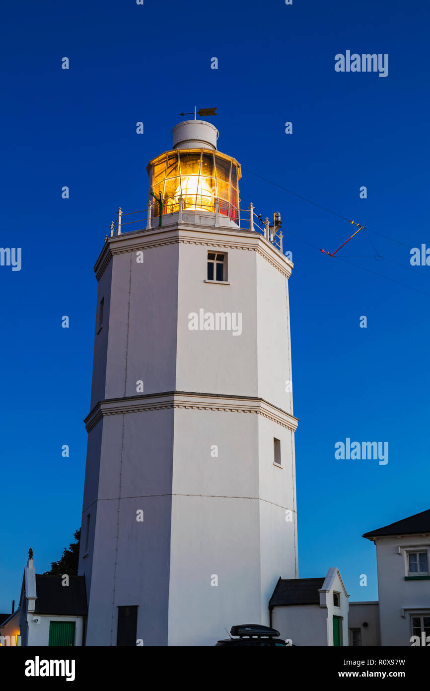 England, Kent, Broadstairs, North Foreland Lighthouse Stock