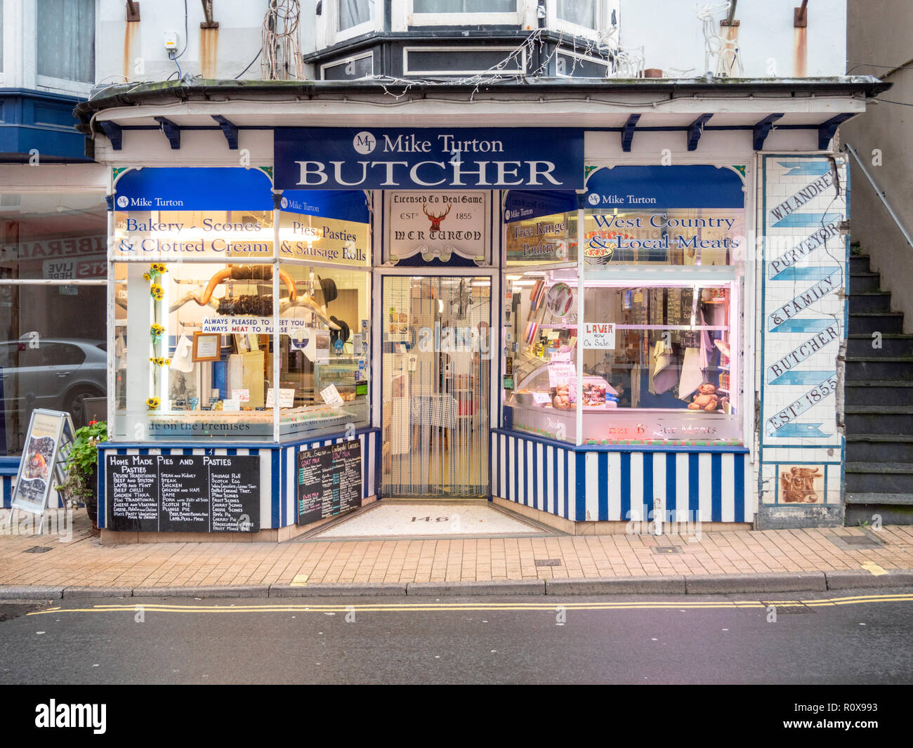 Butchers shop window uk hires stock photography and images Alamy